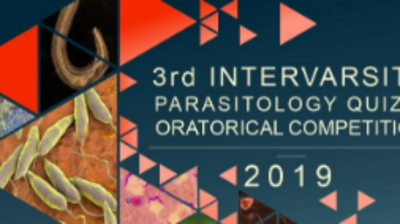 MSPTM supported activity – 3rd Intervarsity Parasitology Quiz and Oratorical Competition 2019